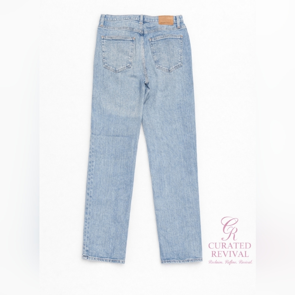 Denim Forum Sky Blue High Rise Jeans - Picture 2 of 5